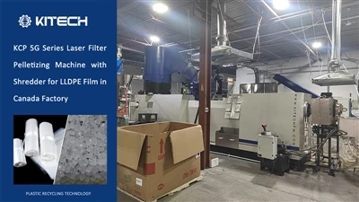 Serje 5G KCP160 / 50 Magna tal-Pelletizing tal-Plastik Għall-Film tat-Tħin ta...